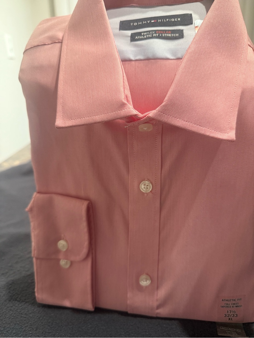 Tommy Hilfiger Flex Collar Athletic Fit M/17 1/2 32/33 XL